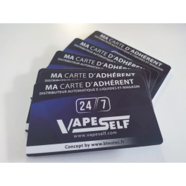 Carte privative (par 100)